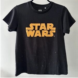 Star Wars Kids T-Shirt in Black and Gold